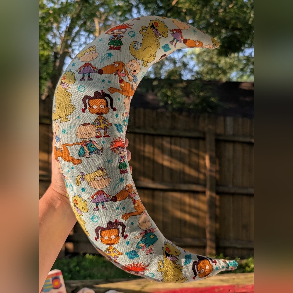 Cartoon Character Print Pillow